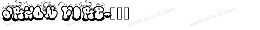 ARZON FIRE字体转换